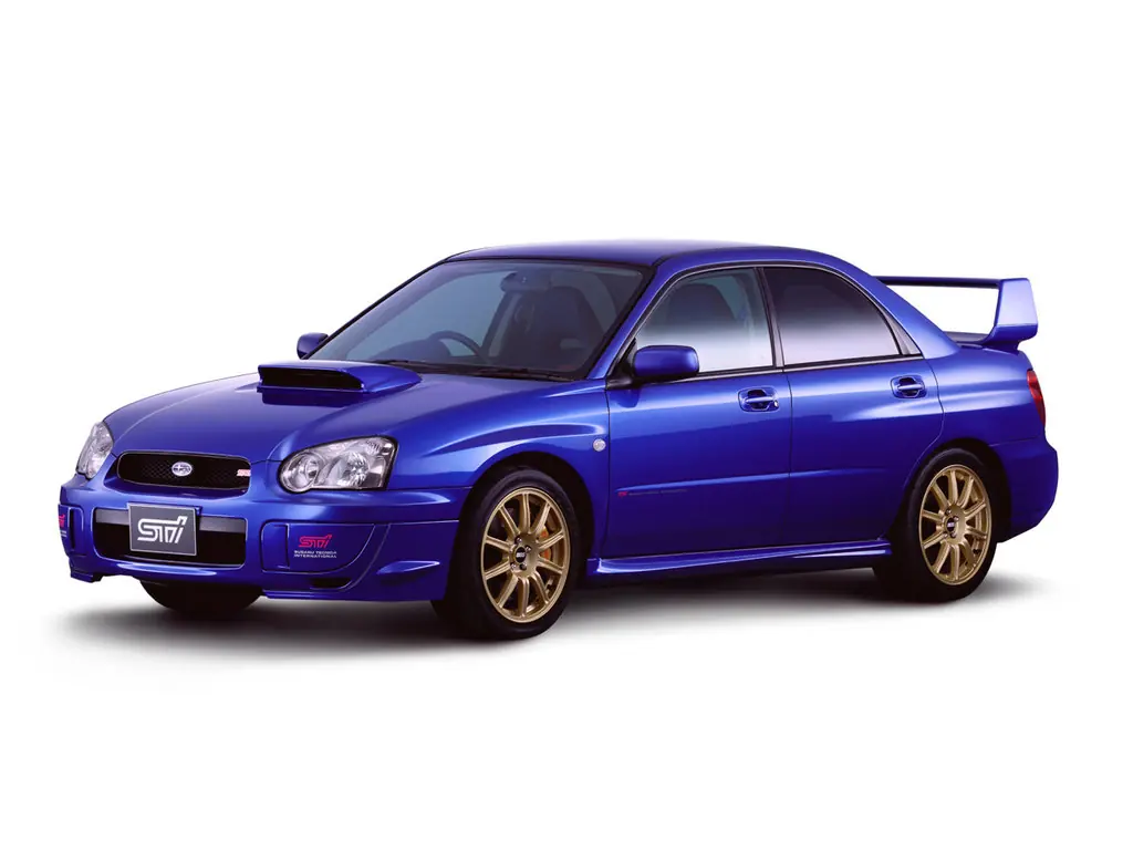 Subaru Impreza WRX STI (GDB) 2 поколение, рестайлинг, седан (11.2002 - 05.2005)